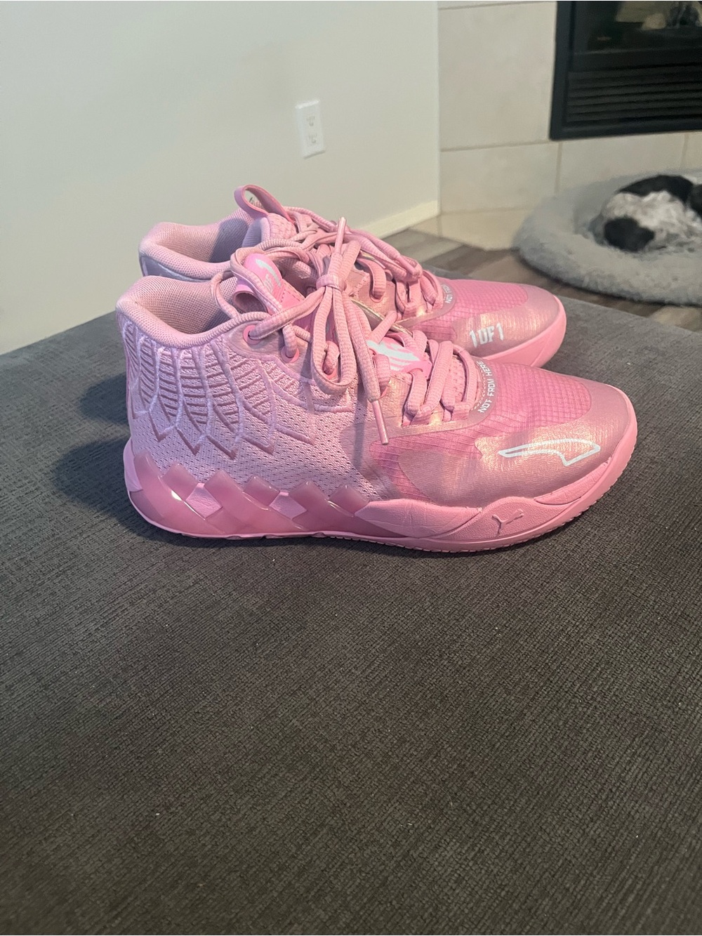 Puma MB.01 Lamelo ball pink basket ball shoes